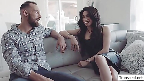 Brunette is fucked and her ass raked in a hardcore scene