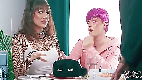 Rana katana fucked against the wall in this anal porn video