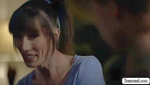 Big boobs brunette with a tattooed pussy gets her ass fucked