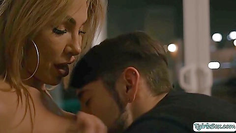 Busty stepmom gets her tight ass fucked by her stepson