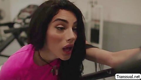 Tattooed brunette with big ass gets her ass fucked deepthroat